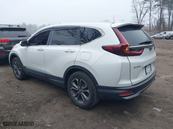 2020 Honda CR-V EX-L with VIN 5J6RW2H83LA017332, listed as a IAAI auction lot 41907639 with 51,613 mi miles. Bid and sale history available at carsss.com. Image 14.