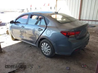 2020 Kia Rio LX with VIN 3KPA24AD7LE346730, listed as a IAAI auction lot 41854329 with 35,649 mi miles. Bid and sale history available at carsss.com. Image 3.