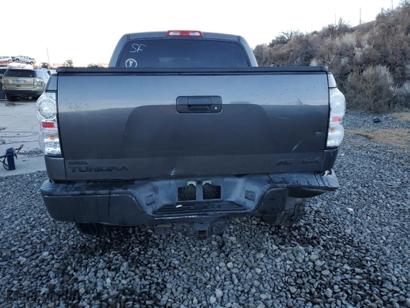 2011 Toyota Tundra 4WD Truck with VIN 5TFDW5F16BX185291, listed as a Copart auction lot 88471605 with 126,633 mi miles and Salvage Title. Bid and sale history available at carsss.com. Image 6.