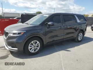 2022 Kia Carnival LXS with VIN KNDNB4H35N6059474, listed as a Copart auction lot 52963525 with 52,575 mi miles and Non Repairable. Bid and sale history available at carsss.com. Image 1.
