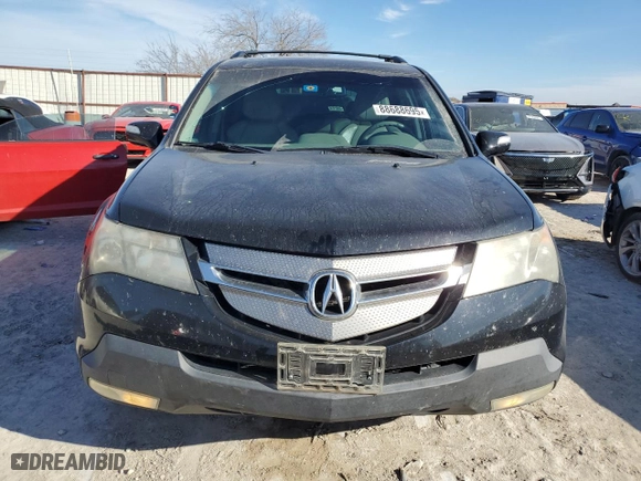 2009 Acura MDX Tech/Entertainment Pkg with VIN 2HNYD28489H513932, listed as a Copart auction lot 88688695 with 263,658 mi miles and Salvage Title. Bid and sale history available at carsss.com. Image 5.