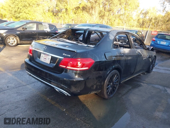 2014 Mercedes-Benz E 550 Sport with VIN WDDHF9BB0EA820235, listed as a IAAI auction lot 40606923 with Not Provided miles and . Bid and sale history available at DreamBid. Image 4.
