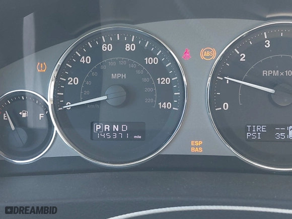 2009 Jeep Grand Cherokee Limited with VIN 1J8HR58P49C507978, listed as a IAAI auction lot 41832452 with 145,371 mi miles. Bid and sale history available at carsss.com. Image 7.