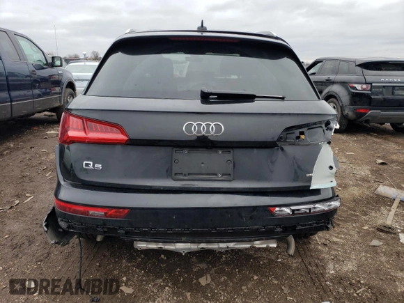 2019 Audi Q5 Premium Plus with VIN WA1BNAFY9K2079103, listed as a Copart auction lot 36428763 with 16,957 mi miles. Bid and sale history available at carsss.com. Image 6.