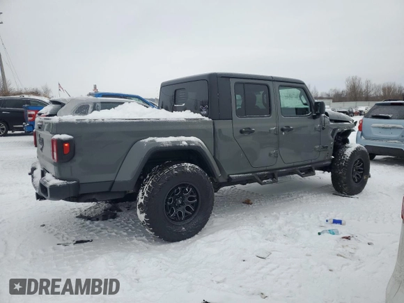 2021 Jeep Gladiator Sport S с VIN 1C6JJTAM2ML526873, выставлен на аукционе Copart как лот 45338985 с пробегом 109 672 миль миль и Списание • Salvage title. История ставок и продаж доступна на DreamBid. Изображение 3.