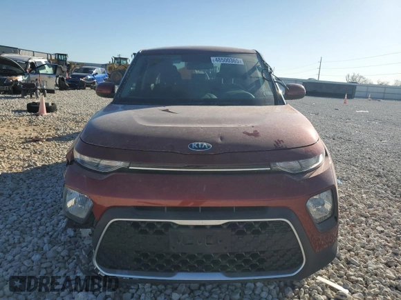 2020 Kia Soul LX with VIN KNDJ23AU7L7113991, listed as a Copart auction lot 48500365 with 145,644 mi miles and Salvage Title. Bid and sale history available at carsss.com. Image 5.