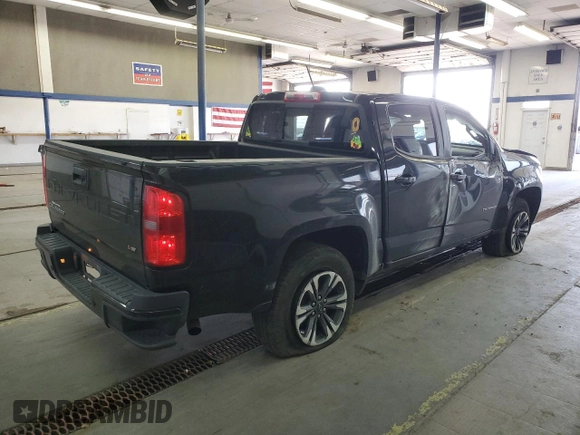 2021 Chevrolet Colorado 4WD Z71 with VIN 1GCGTDEN2M1251118, listed as a Copart auction lot 54084625 with 70,256 mi miles and Salvage title. Bid and sale history available at DreamBid. Image 3.