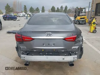 2019 Infiniti Q50 RED SPORT 400 with VIN JN1FV7AP4KM760849, listed as a IAAI auction lot 41774280 with 81,640 mi miles. Bid and sale history available at carsss.com. Image 15.