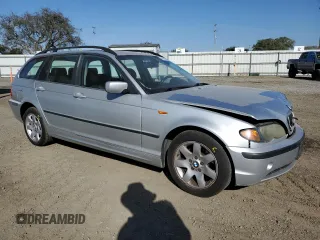 2004 BMW 3 Series 325xi with VIN WBAEP334X4PF04053, listed as a Copart auction lot 84766134 with 260,954 mi miles and Salvage Title. Bid and sale history available at carsss.com. Image 4.