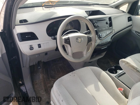 2013 Toyota Sienna LE AAS with VIN 5TDKK3DC8DS356112, listed as a Copart auction lot 51273935 with 254,313 mi miles and Salvage Title. Bid and sale history available at carsss.com. Image 8.