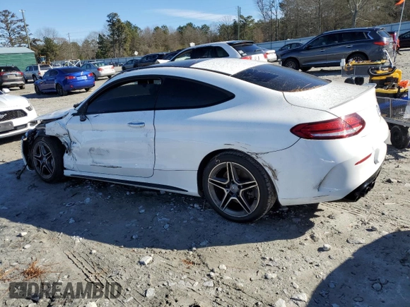2021 Mercedes-Benz C 43 AMG z VIN W1KWJ6EB9MG094080, wystawiony jako Copart lot #88335805 z przebiegiem 31 142 mil mil oraz Szkoda całkowita • Salvage title. Historia ofert i sprzedaży dostępna na DreamBid. Obrazek 2.