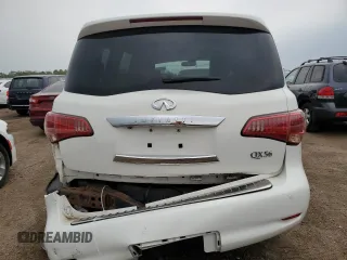 2012 Infiniti QX56 7-passenger с VIN JN8AZ2NE6C9017870, выставлен на аукционе Copart как лот 58945745 с пробегом 130 847 миль миль и Списание • Salvage title. История ставок и продаж доступна на DreamBid. Изображение 6.