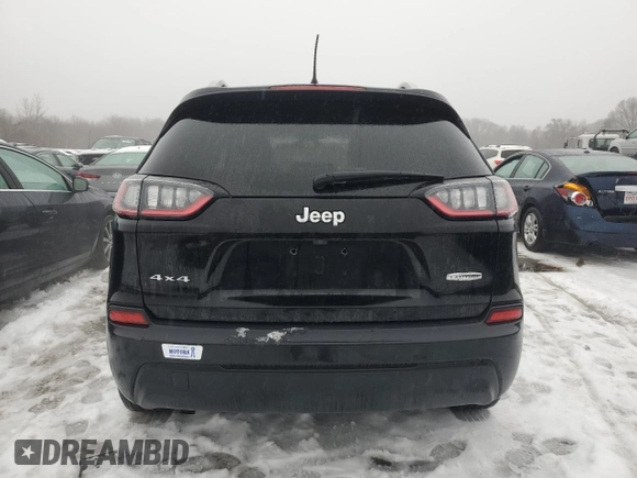 2019 Jeep Cherokee Latitude with VIN 1C4PJMCB4KD283403, listed as a Copart auction lot 44986255 with 132,747 mi miles and Salvage Title. Bid and sale history available at carsss.com. Image 6.