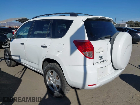 2008 Toyota RAV4 with VIN JTMZD35V985112599, listed as a IAAI auction lot 40728332 with 146,552 mi miles. Bid and sale history available at carsss.com. Image 3.