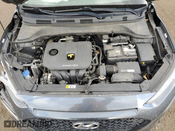 2018 Hyundai Kona SEL with VIN KM8K2CAA9JU097989, listed as a Copart auction lot 75904494 with 121,358 mi miles and Salvage Title. Bid and sale history available at carsss.com. Image 11.