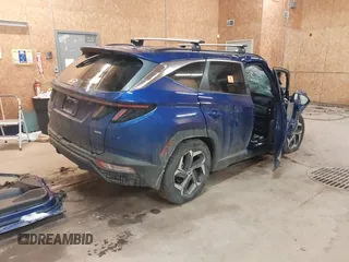 2023 Hyundai Tucson SEL with VIN 5NMJFCAEXPH209352, listed as a IAAI auction lot 41481556 with Not Provided miles and . Bid and sale history available at DreamBid. Image 4.