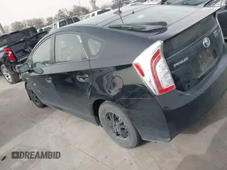 2013 Toyota Prius One with VIN JTDKN3DU3D1724080, listed as a IAAI auction lot 41726093 with 90,129 mi miles. Bid and sale history available at carsss.com. Image 3.