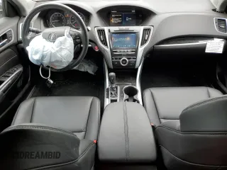 2020 Acura TLX with VIN 19UUB1F39LA016765, listed as a Copart auction lot 57429924 with 25,881 mi miles and Salvage Title. Bid and sale history available at carsss.com. Image 8.