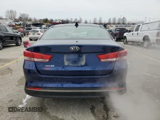 2017 Kia Optima LX with VIN 5XXGT4L39HG172248, listed as a Copart auction lot 45680235 with 90,351 mi miles and Clean title. Bid and sale history available at DreamBid. Image 6.