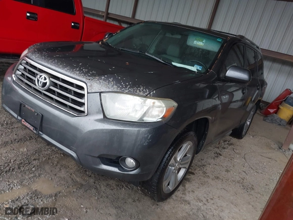 2008 Toyota Highlander Sport with VIN JTEDS43A882041821, listed as a IAAI auction lot 41981082 with 252,993 mi miles. Bid and sale history available at carsss.com. Image 17.