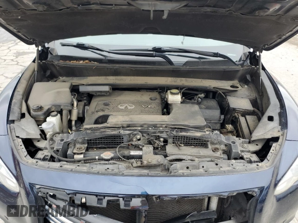 2015 Infiniti QX60 with VIN 5N1AL0MN5FC517654, listed as a Copart auction lot 55778495 with 134,922 mi miles and Salvage Title. Bid and sale history available at DreamBid. Image 12.