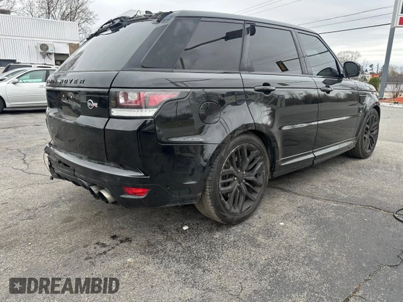 2016 Land Rover Range Rover Sport SVR с VIN SALWZ2EF0GA102338, выставлен на аукционе Copart как лот 53354855 с пробегом 101 376 миль миль и Чистый • Clean title. История ставок и продаж доступна на DreamBid. Изображение 4.