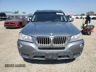 2013 BMW X3 xDrive28i with VIN 5UXWX9C51D0A28673, listed as a Copart auction lot 46947165 with 157,987 mi miles and Clean Title. Bid and sale history available at carsss.com. Image 5.