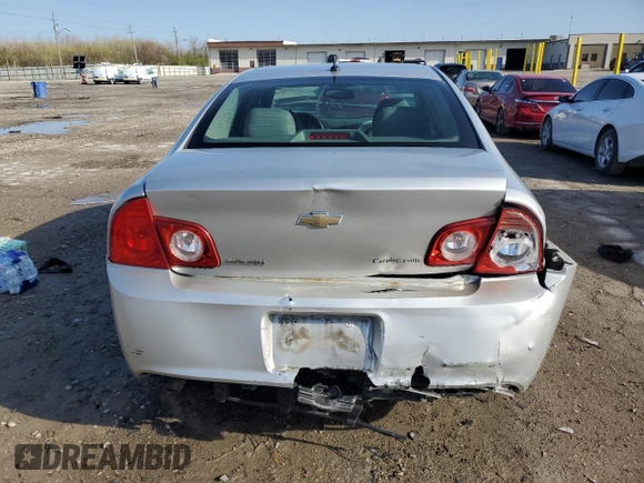 2011 Chevrolet Malibu 1LS with VIN 1G1ZB5E11BF255717, listed as a Copart auction lot 51941675 with 155,378 mi miles and Salvage Title. Bid and sale history available at DreamBid. Image 6.