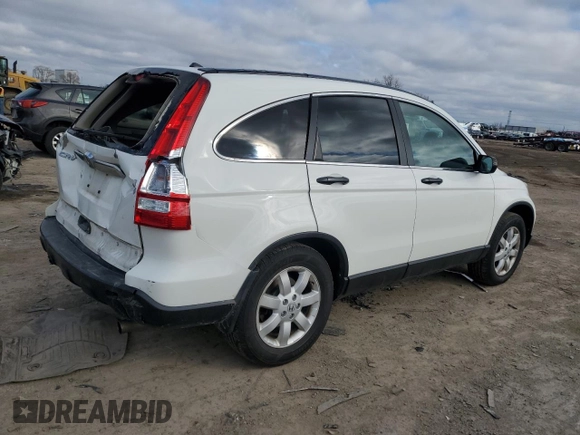 2008 Honda CR-V EX with VIN 3CZRE48588G700088, listed as a Copart auction lot 45299255 with 214,306 mi miles and Salvage Title. Bid and sale history available at DreamBid. Image 3.
