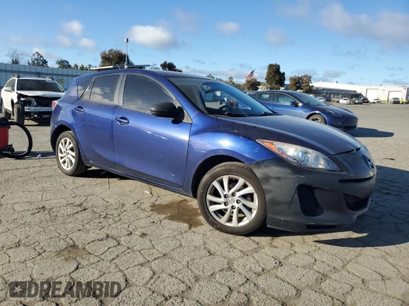 2013 Mazda 3 i Touring with VIN JM1BL1L81D1711486, listed as a Copart auction lot 48133775 with 179,398 mi miles and Salvage Title. Bid and sale history available at carsss.com. Image 4.