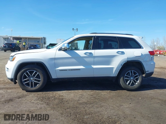2017 Jeep Grand Cherokee Limited with VIN 1C4RJFBG6HC754452, listed as a IAAI auction lot 42036894 with 52,563 mi miles. Bid and sale history available at carsss.com. Image 14.
