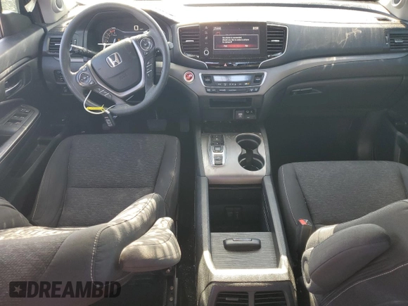 2021 Honda Ridgeline Sport with VIN 5FPYK3F10MB001789, listed as a Copart auction lot 56843985 with 57,132 mi miles and Non repairable. Bid and sale history available at DreamBid. Image 8.