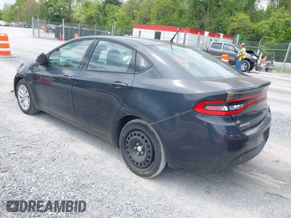 2014 Dodge Dart SXT with VIN 1C3CDFBHXED871595, listed as a IAAI auction lot 42215311 with 99,053 mi miles and . Bid and sale history available at carsss.com. Image 3.