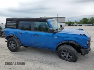 2023 Ford Bronco z VIN 1FMDE5BH7PLB11989, wystawiony jako Copart lot #58302125 z przebiegiem 25 526 mil mil oraz Szkoda całkowita • Salvage title. Historia ofert i sprzedaży dostępna na DreamBid. Obrazek 4.