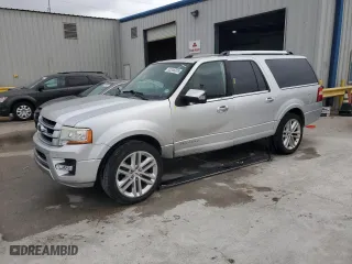 2017 Ford Expedition EL Platinum with VIN 1FMJK1LT2HEA43694, listed as a Copart auction lot 53246305 with 52,926 mi miles and Salvage Title. Bid and sale history available at carsss.com. Image 1.