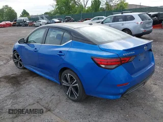 2021 Nissan Sentra SR z VIN 3N1AB8DV3MY322827, wystawiony jako IAAI lot #42145732 z przebiegiem 39 691 mil mil oraz . Historia ofert i sprzedaży dostępna na DreamBid. Obrazek 3.