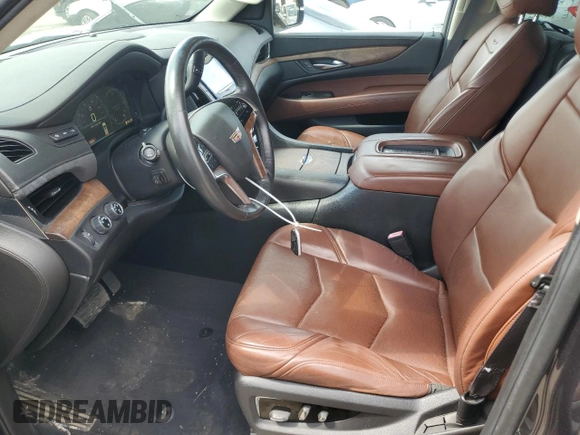 2015 Cadillac Escalade Premium z VIN 1GYS4NKJ3FR576518, wystawiony jako Copart lot #53972985 z przebiegiem 79 763 mil mil oraz Czysty tytuł • Clean title. Historia ofert i sprzedaży dostępna na DreamBid. Obrazek 7.