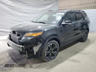 2015 Ford Explorer Sport z VIN 1FM5K8GTXFGB35657, wystawiony jako Copart lot #58374375 z przebiegiem 90 080 mil mil oraz Szkoda całkowita • Salvage title. Historia ofert i sprzedaży dostępna na DreamBid. Obrazek 1.