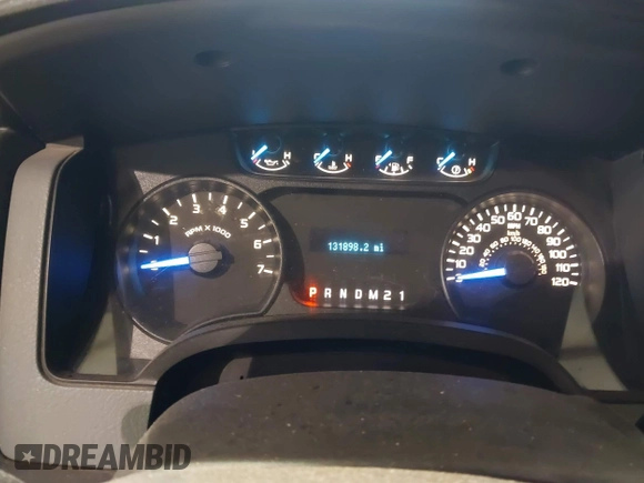 2014 Ford F-150 XL with VIN 1FTFX1CT6EKE41483, listed as a IAAI auction lot 41409520 with 131,898 mi miles. Bid and sale history available at carsss.com. Image 7.