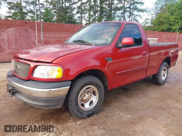 2002 Ford F-150 XL with VIN 1FTRF17W12NB34138, listed as a IAAI auction lot 42070485 with 115,798 mi miles. Bid and sale history available at carsss.com. Image 2.