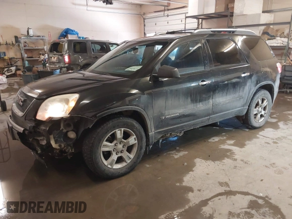 2008 GMC Acadia SLE1 with VIN 1GKEV13768J197840, listed as a IAAI auction lot 41561004 with 201,276 mi miles. Bid and sale history available at carsss.com. Image 2.