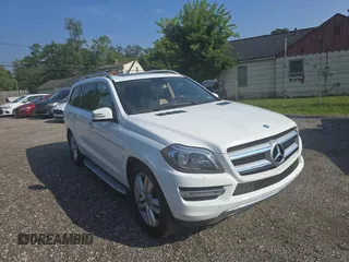 2014 Mercedes-Benz GL 450 z VIN 4JGDF7CE4EA433897, wystawiony jako Copart lot #66036035 z przebiegiem 122 329 mil mil oraz Czysty tytuł • Clean title. Historia ofert i sprzedaży dostępna na DreamBid. Obrazek 1.
