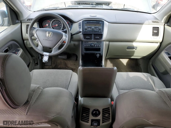 2006 Honda Pilot EX with VIN 2HKYF184X6H506591, listed as a Copart auction lot 48621165 with 201,577 mi miles and Clean Title. Bid and sale history available at carsss.com. Image 8.