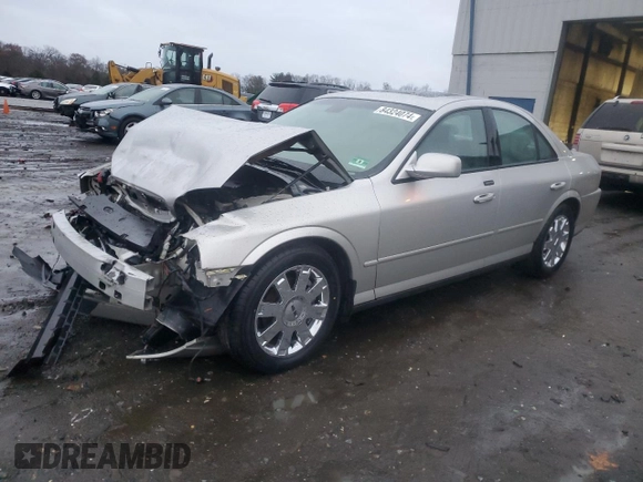 2003 Lincoln LS Sport with VIN 1LNHM87A23Y669179, listed as a Copart auction lot 84324074 with 35,058 mi miles and Salvage Title. Bid and sale history available at DreamBid. Image 1.