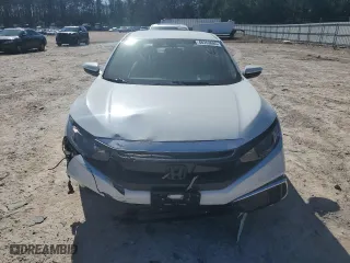 2019 Honda Civic Sedan LX with VIN 2HGFC2F60KH562263, listed as a Copart auction lot 48353885 with 27,880 mi miles and Salvage Title. Bid and sale history available at carsss.com. Image 5.