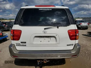 2003 Toyota Sequoia SR5 with VIN 5TDZT34A33S161107, listed as a Copart auction lot 55213875 with 263,032 mi miles and Clean Title. Bid and sale history available at DreamBid. Image 6.