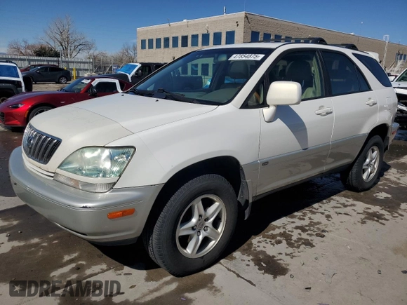 2002 Lexus RX 300 with VIN JTJHF10U420268477, listed as a Copart auction lot 47854875 with 228,410 mi miles and Clean Title. Bid and sale history available at DreamBid. Image 1.