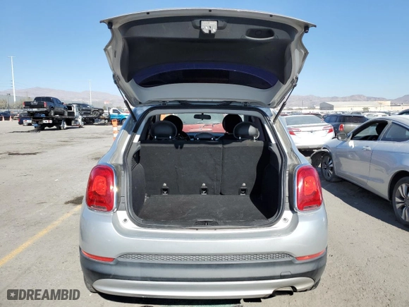 2016 FIAT 500X Easy with VIN ZFBCFXBTXGP452117, listed as a Copart auction lot 43070145 with 95,613 mi miles and Salvage Title. Bid and sale history available at carsss.com. Image 6.