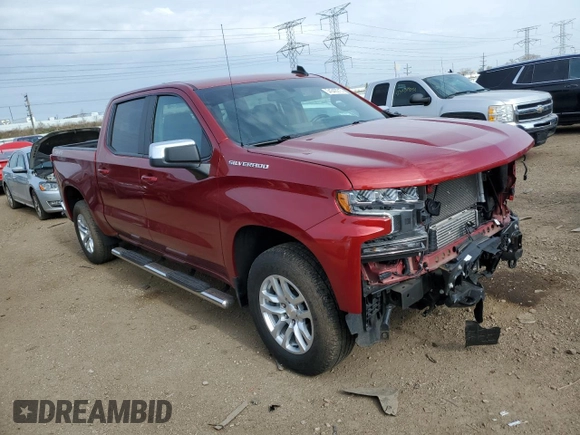 2021 Chevrolet Silverado 1500 LT z VIN 3GCPYDEK4MG443990, wystawiony jako Copart lot #54342215 z przebiegiem 68 958 mil mil oraz Szkoda całkowita • Salvage title. Historia ofert i sprzedaży dostępna na DreamBid. Obrazek 4.