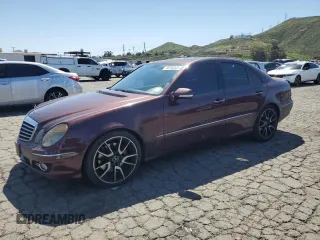 2008 Mercedes-Benz E-Class Luxury 3.5L with VIN WDBUF56X38B230535, listed as a Copart auction lot 48760545 with 166,595 mi miles and Salvage Title. Bid and sale history available at carsss.com. Image 1.